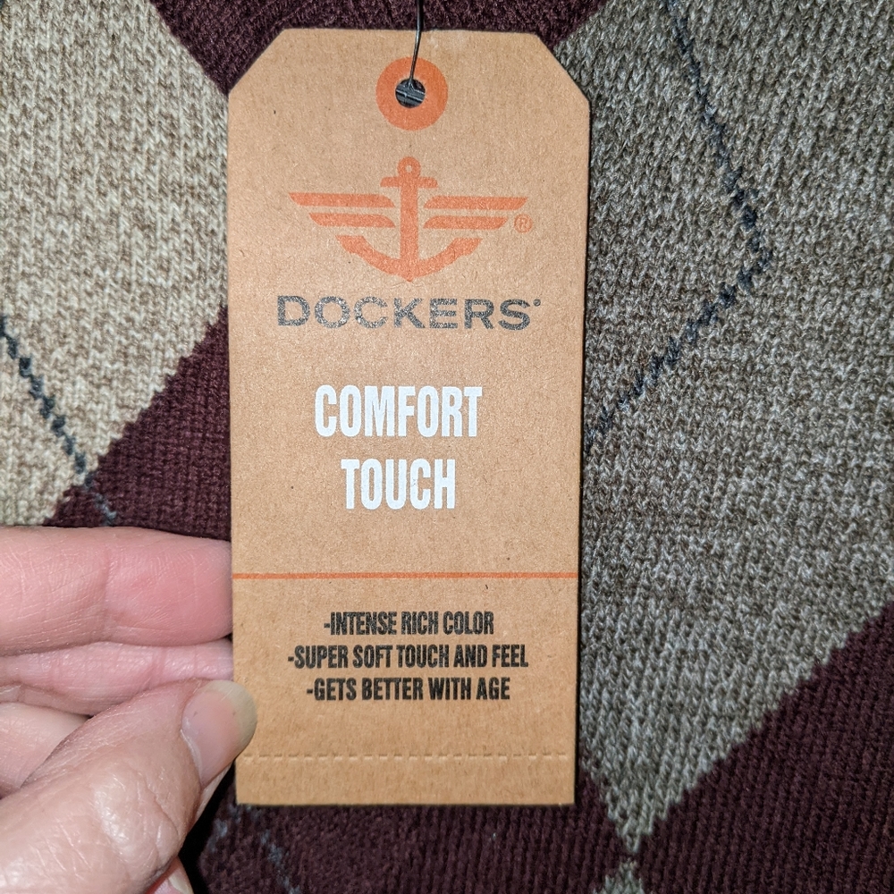 Men's Dockers sweater vest size Large - Picture 5 of 6